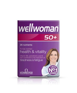 Vitabiotics Wellwoman 50+ 30 Tablet
