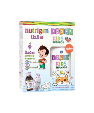 Nutrigen Üzüm Çekirdeği Ekstresi 200 ml ( Aquas Kids Şampuan Hediye )