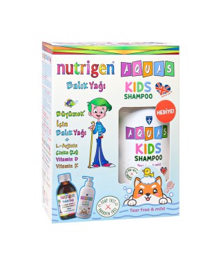 Nutrigen Balık Yağı 200 ml ( Aquas Kids Şampuan Hediye )
