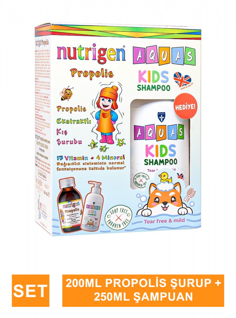 Nutrigen Propolis 200 ml ( Aquas Kids Şampuan Hediye )