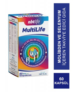 Nbt Life MultiLife 60 Kapsül