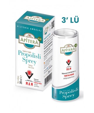 Balparmak Apitera Plus Propolisli Sprey 20 ml x 3 Adet