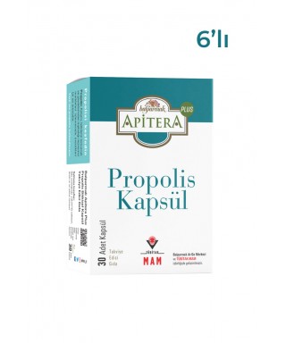 Balparmak Apitera Plus Propolis 30 Kapsül x 6 Adet