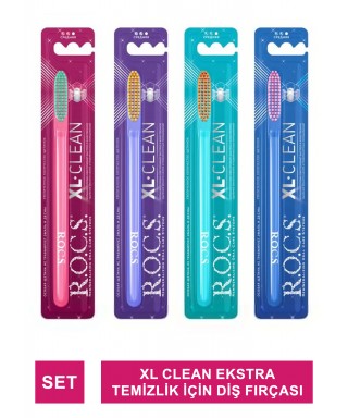Rocs XL CLEAN Ekstra Temizlik için Diş Fırçası