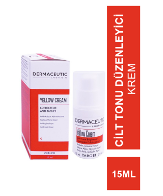 Dermaceutic Yellow Cream 15 ml - Cilt Tonu Düzenleyici Krem (S.K.T 07-2024)