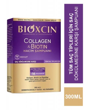 Bioxcin Collagen & Biotin Hacim Şampuanı 300 ml
