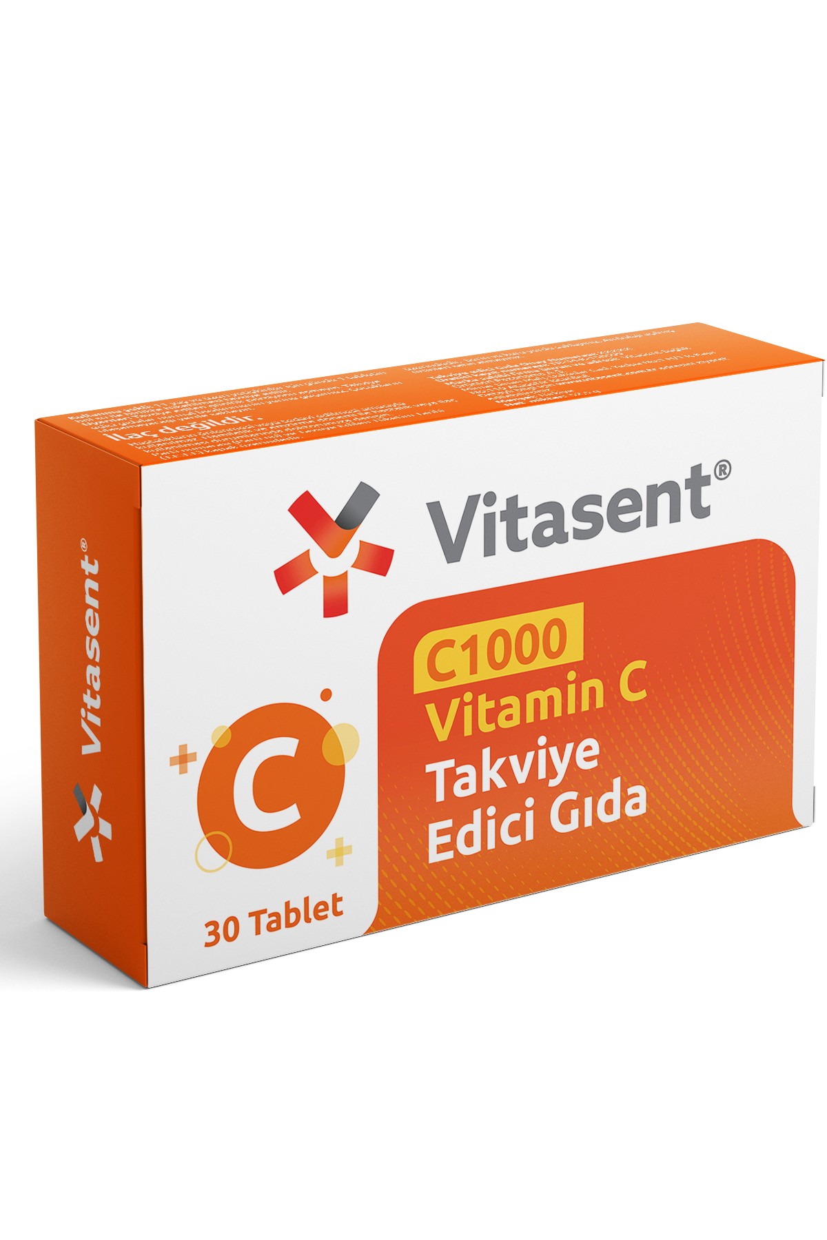Outlet - Vitasent Vitamin C 1000 30 Tablet (S.K.T 03-2024)