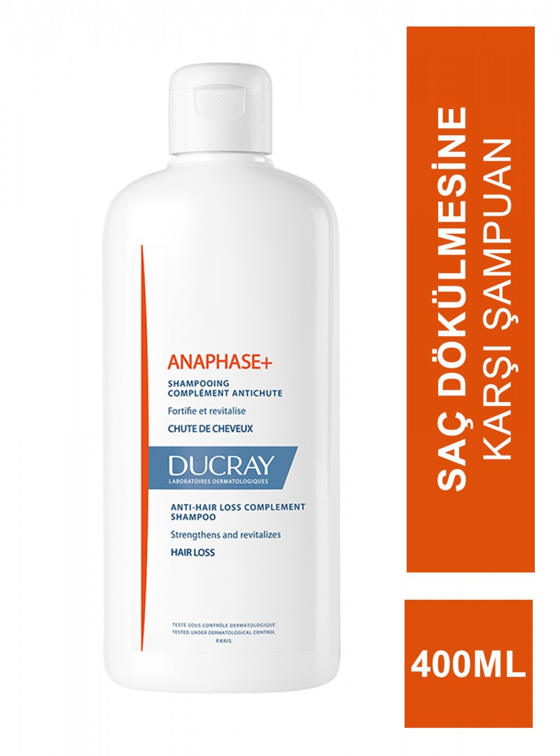 Ducray Anaphase+ 400 ml Saç Dökülmesine Karşı Şampuan (S.K.T 06-2026)