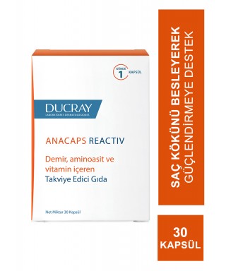 Ducray Anacaps Reactiv 30 Kapsül (S.K.T 07-2025)