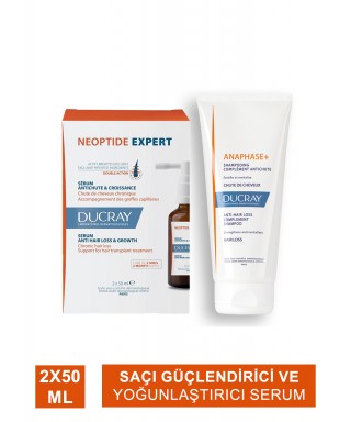 Ducray Neoptide Expert Serum 2x50 ml ( Anaphase Shampoo 100 ml Hediye ) (S.K.T 12-2025)