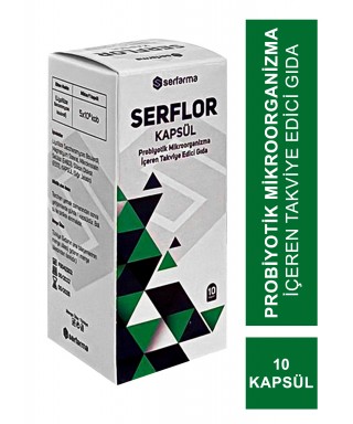 Serflor Probiyotik 10 Kapsül