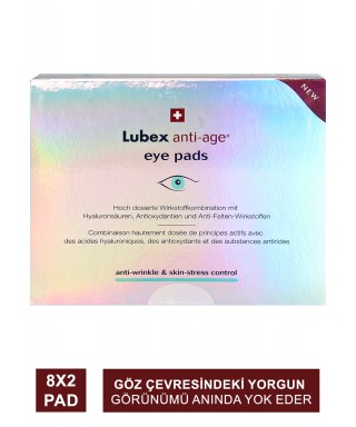 Lubex Anti Age Eye Pads 8 Poşet x 2 Pad