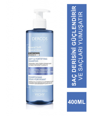 Vichy Dercos Mineral Soft Shampoo 400 ml