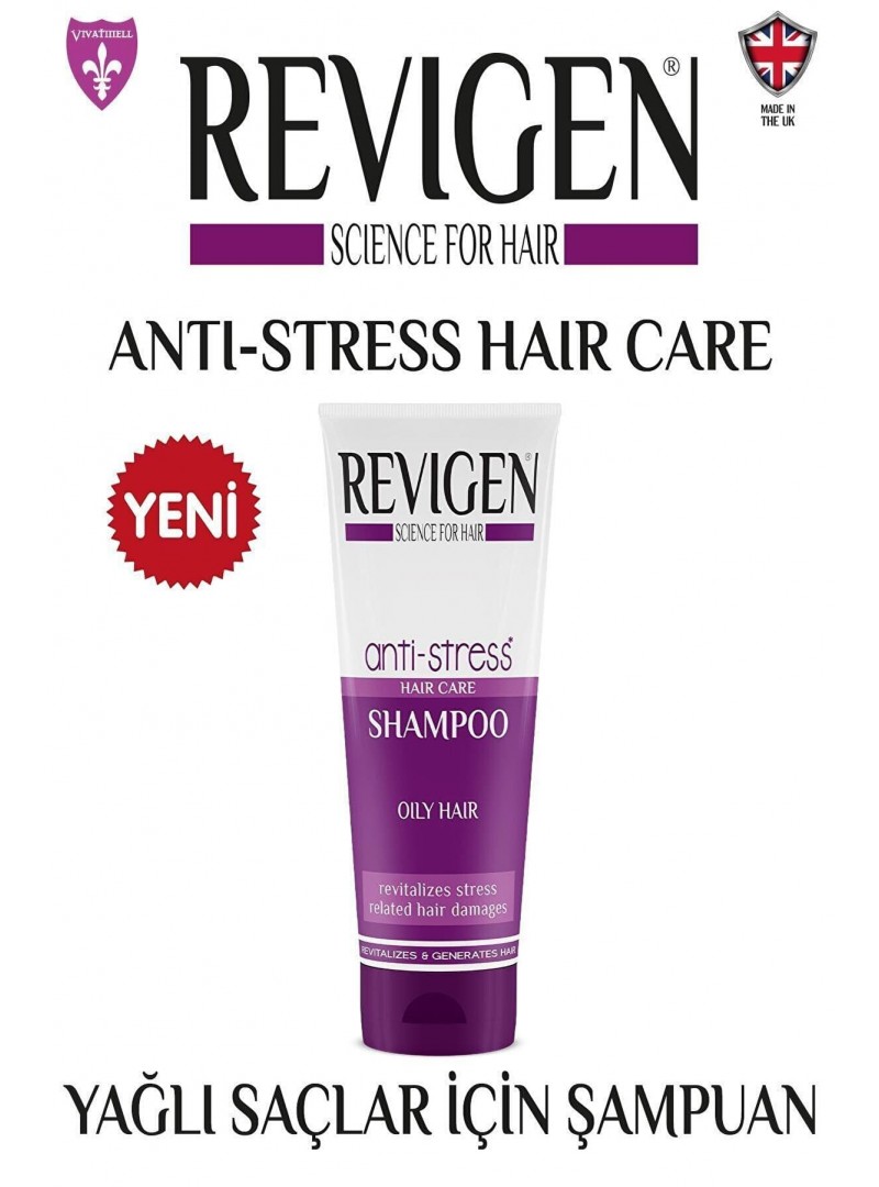 Revigen Anti-Stress Oily Hair Shampoo ( Yağlı Saçlar ) 250 ml