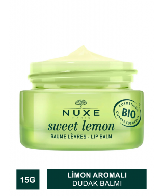 Nuxe Sweet Lemon Lip Balm Besleyici Onarıcı Dudak Bakım Kremi15gr