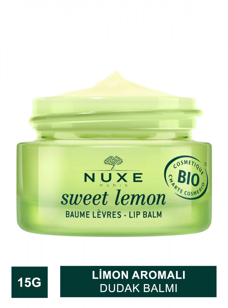 Nuxe Sweet Lemon Lip Balm Besleyici Onarıcı Dudak Bakım Kremi15gr