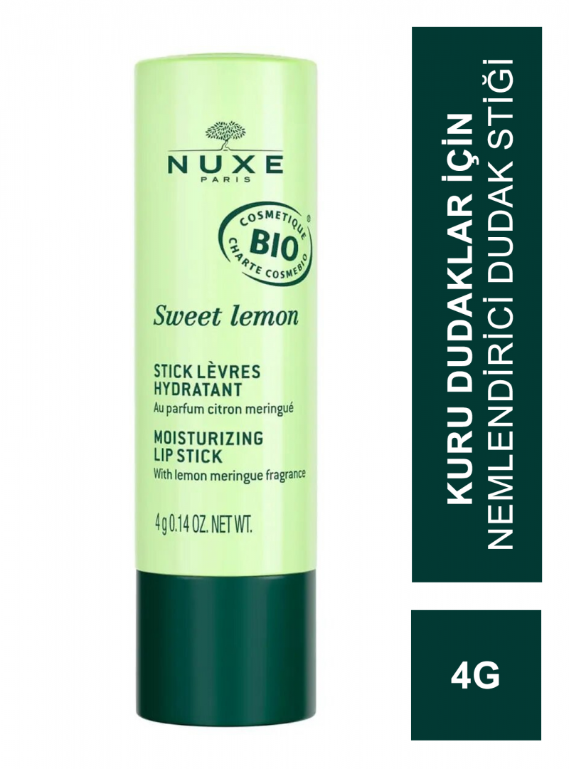 Nuxe Sweet Lemon Moisturizing Lip Stick Nemlendirici Koruyucu Stick Dudak Kremi 4gr
