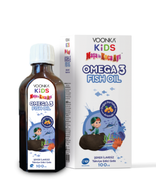 Voonka Kids Omega 3 Fish Oil - Maşa ile Koca Ayı 100ml