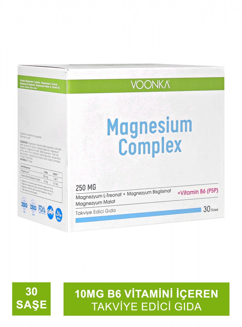 Voonka Magnesium Complex 30 Saşe