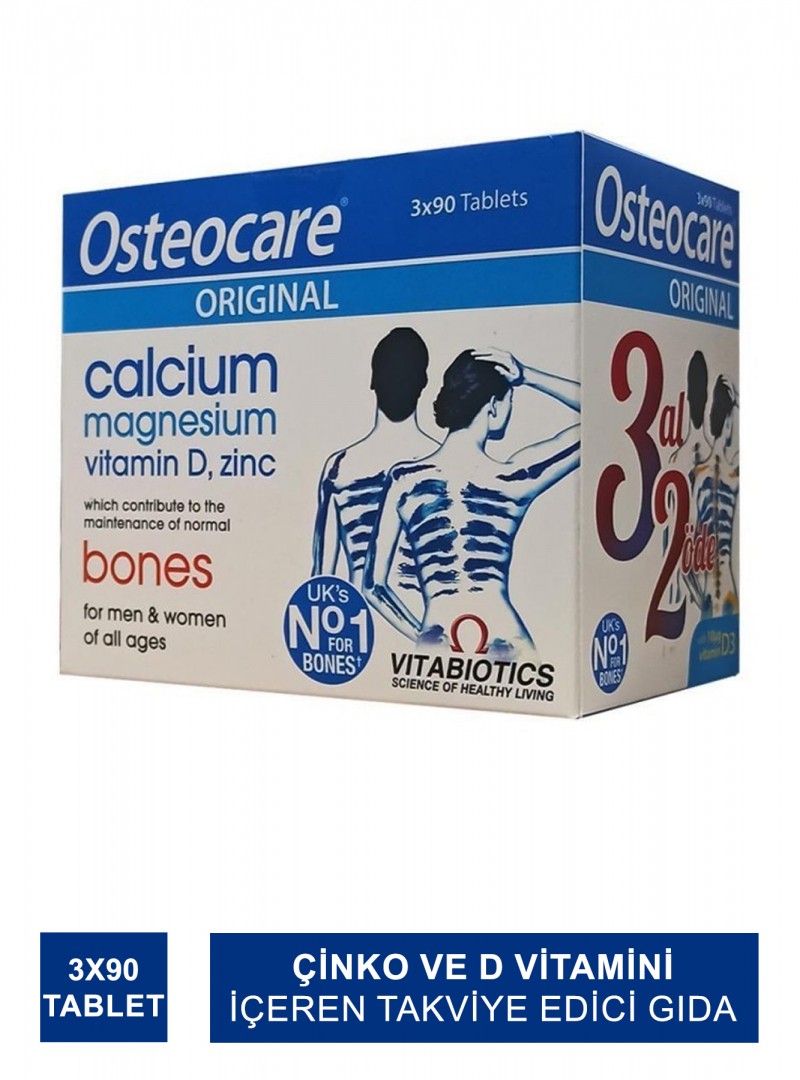 Vitabiotics Osteocare Original 3x90 Tablet