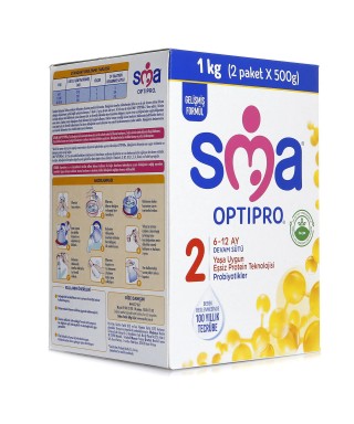 SMA Optipro Probiyotik 2 Devam Sütü 1000 gr 6-12 Ay