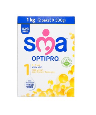 Sma Optipro Probiyotik 1 Bebek Sütü 1000 gr 0-6 Ay