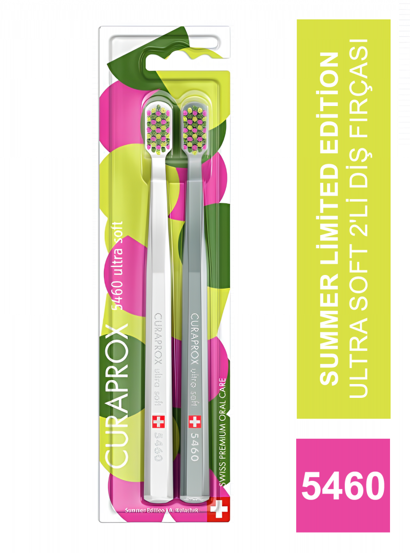 Curaprox 5460 Summer Edition Ultra Soft 2'li Diş Fırçası