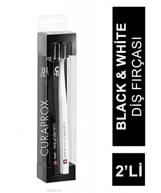 Curaprox Black&White Edition 2'li Diş Fırçası