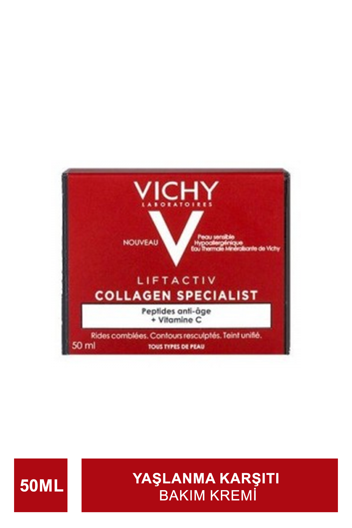 Outlet - Vichy Liftactiv Collagen Specialist Yaşlanma Karşıtı Bakım Kremi 50 ml (S.K.T 05-2024)