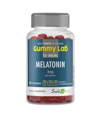 Suda Vitamin Gummy Lab Melatonin for Adult 60 Yumuşak Kapsül