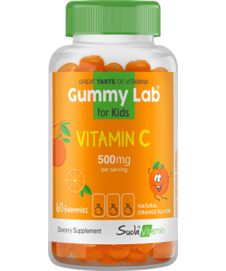 Suda Vitamin Gummy Lab Vitamin C for Kids 60 Yumuşak Kapsül