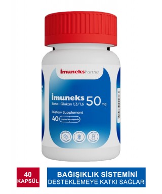 Imuneks 50 mg 40 Kapsül (S.K.T 11-2025)