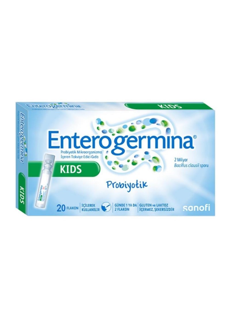 Enterogermina Kids 2-10 Yaş Probiyotik ( 5 ml x 20 Flakon )