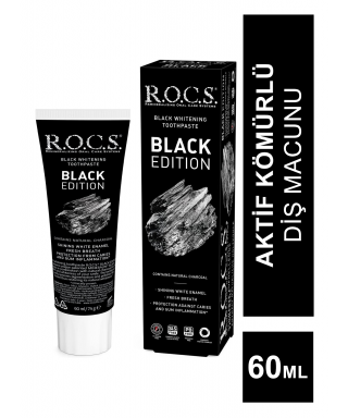 Rocs Black Edition Diş Macunu 60 ml