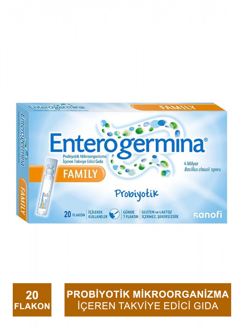 Enterogermina Family Probiyotik ( 5 ml x 20 Flakon )