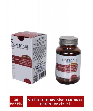 Capicade Capiligo Alfa Lipoik Asit, Löykotomos Eğreltisi ve Glutatyon 30 Tablet