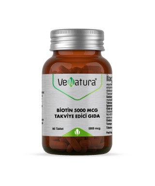 Venatura Biotin 5000mcg 90 Tablet
