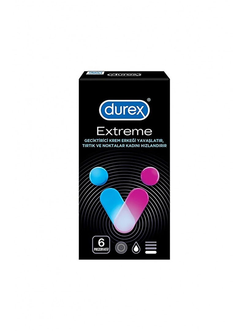 Durex Extreme Prezervatif 6 Adet