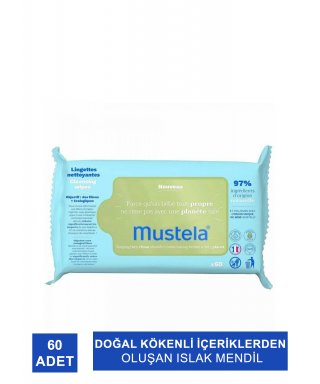 Outlet - Mustela Eco Cleansing Wipes Islak Mendil 60 Adet