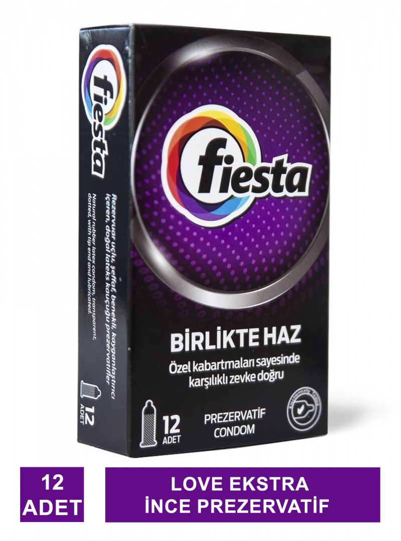 Fiesta Birlikte Haz Prezervatif 12 Adet
