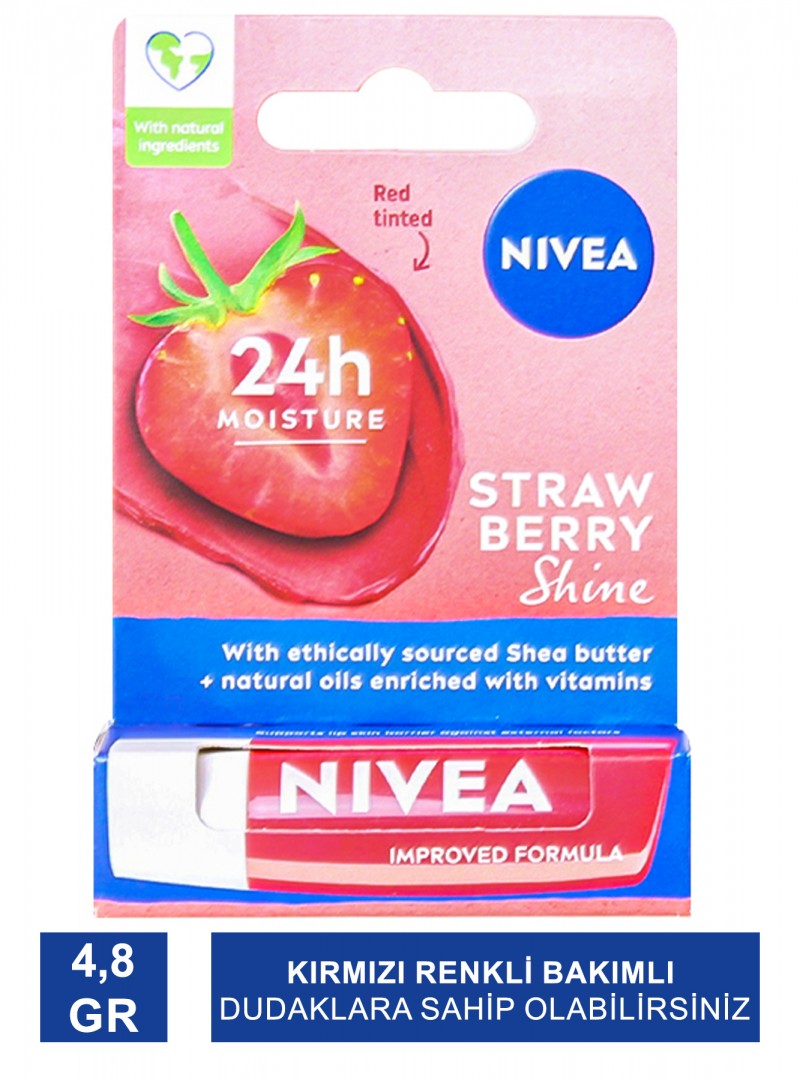 Nivea Strawberry Çilek Lip Stick 4,8gr