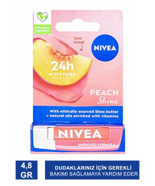 Nivea Peach Şeftali Lip Stick 4,8gr