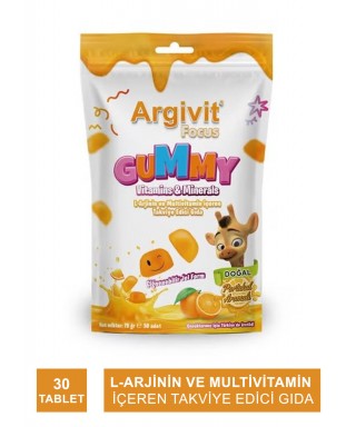 Argivit Focus Gummy 30 Adet