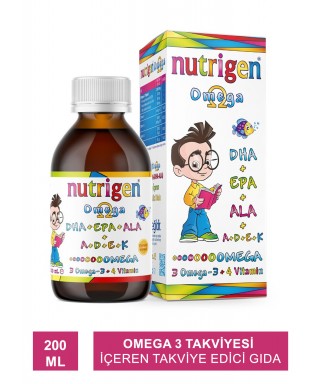 Nutrigen Omega 3 Şurup 200 ml