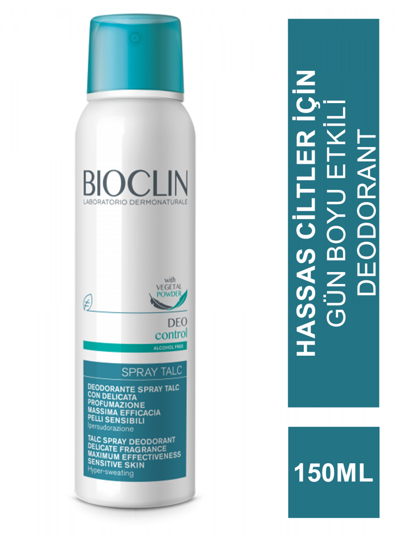 Bioclin Deo Control Spray Talc 150 ml