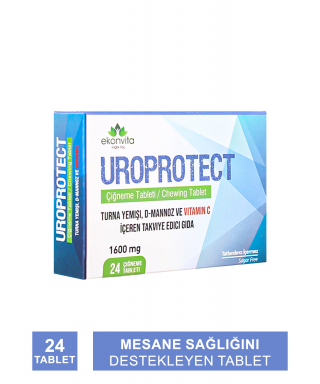 Uroprotect Takviye Edici Gıda 24 Çiğneme Tableti