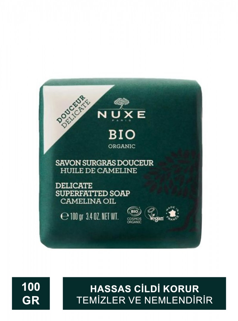 Nuxe Bio Organic Savon Surgras Hassas Ultra Zengin Sabun 100 gr