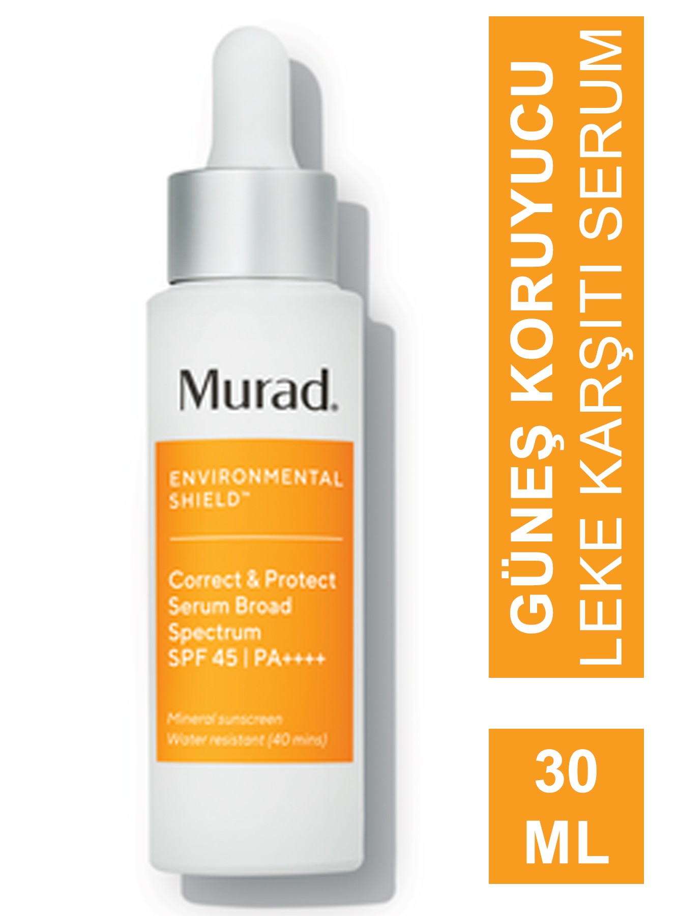 Outlet - Dr Murad Correct & Protect Serum SPF 45 - Güneş Koruyucu Leke Karşıtı Serum 30 ml (S.K.T 07-2024)