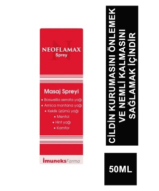 Outlet - Imuneks Neoflamax Masaj Spreyi 50 ml