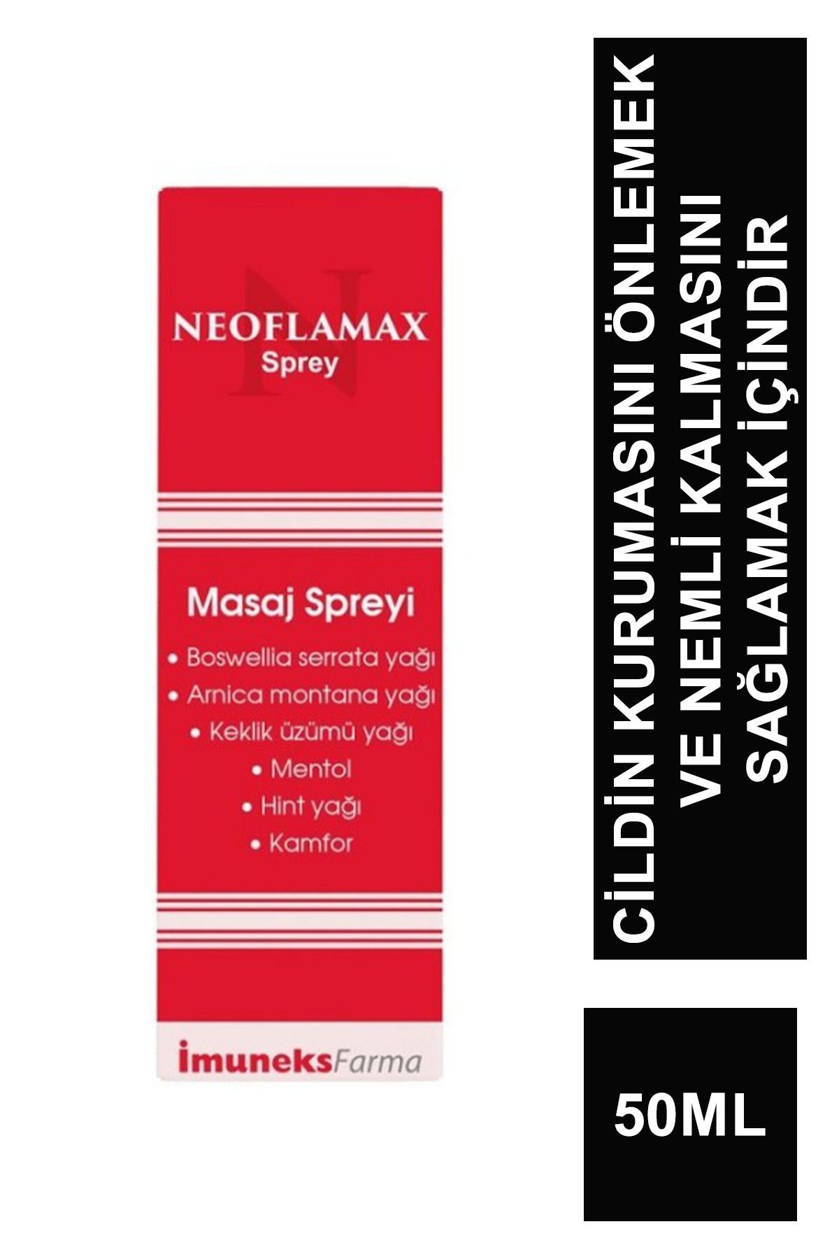 Outlet - İmuneks Neoflamax Masaj Spreyi 50 ml